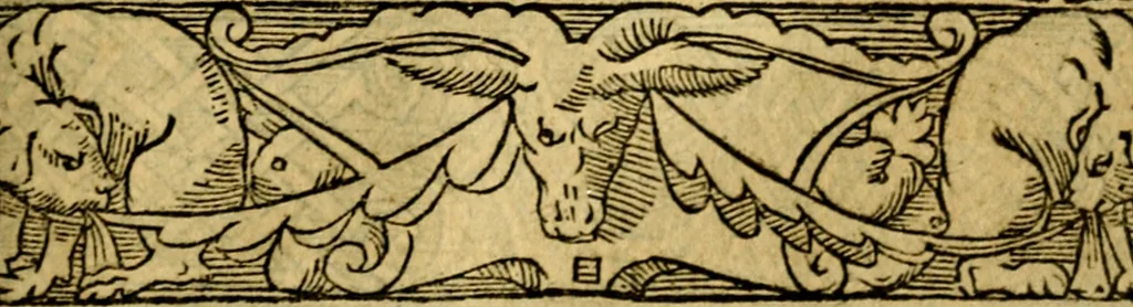 An illustration from Le pegme de Pierre Covstav, 1560, leaf 246