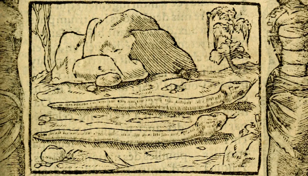 An illustration from Le pegme de Pierre Covstav, 1560, leaf 252