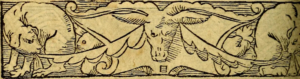 An illustration from Le pegme de Pierre Covstav, 1560, leaf 255