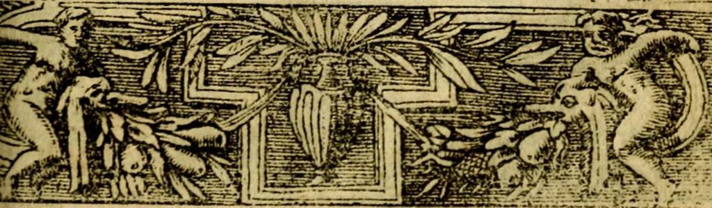 An illustration from Le pegme de Pierre Covstav, 1560, leaf 266