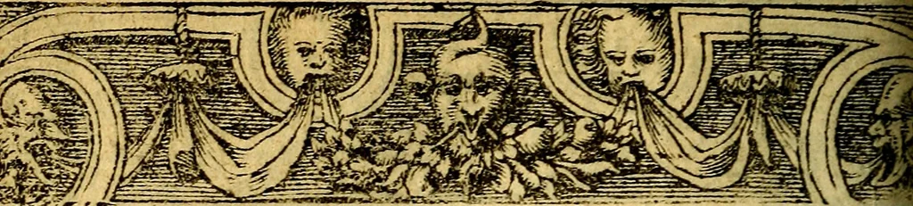 An illustration from Le pegme de Pierre Covstav, 1560, leaf 267