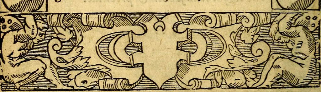 An illustration from Le pegme de Pierre Covstav, 1560, leaf 27