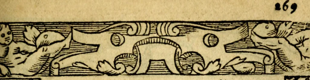 An illustration from Le pegme de Pierre Covstav, 1560, leaf 270