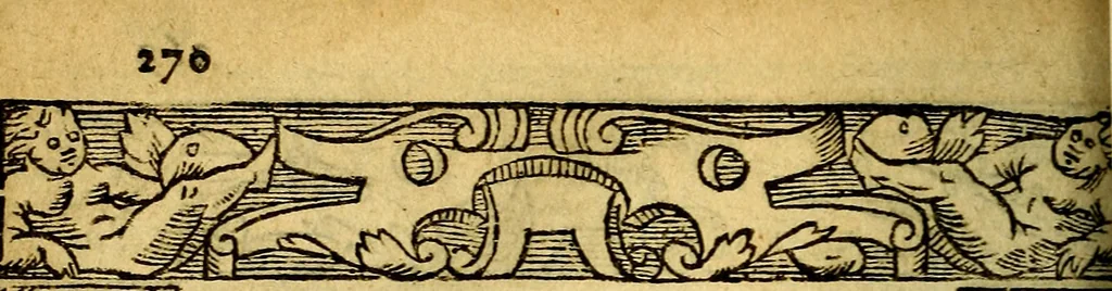 An illustration from Le pegme de Pierre Covstav, 1560, leaf 271