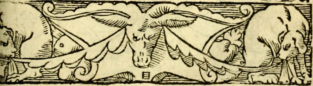 An illustration from Le pegme de Pierre Covstav, 1560, leaf 278