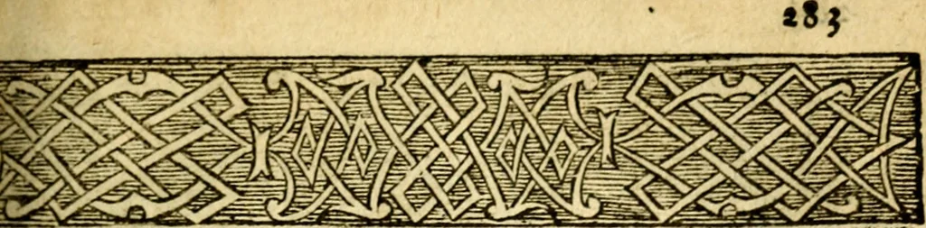 An illustration from Le pegme de Pierre Covstav, 1560, leaf 282
