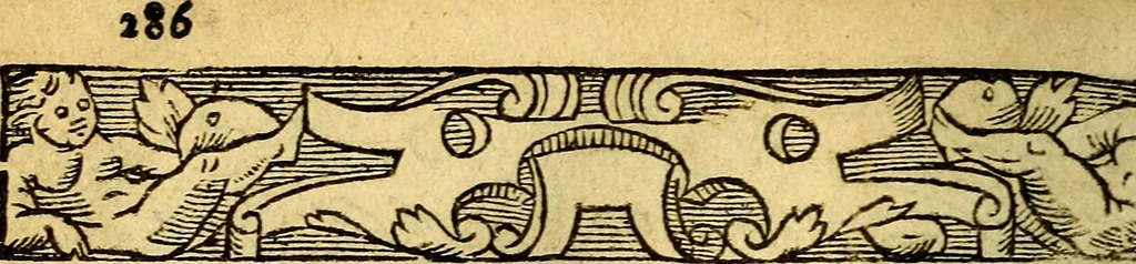 An illustration from Le pegme de Pierre Covstav, 1560, leaf 285