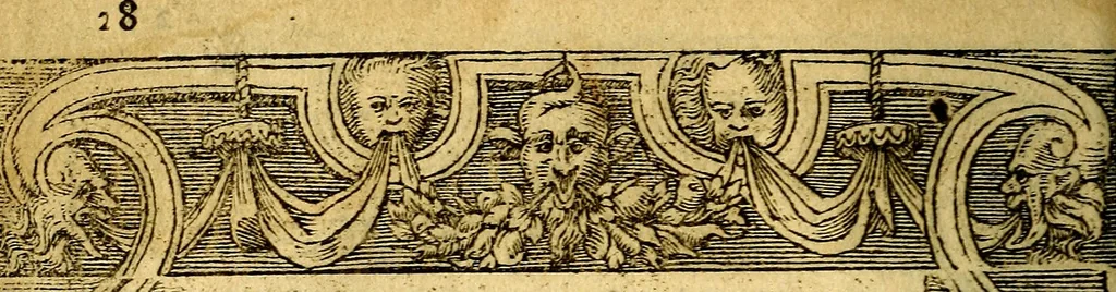 An illustration from Le pegme de Pierre Covstav, 1560, leaf 29