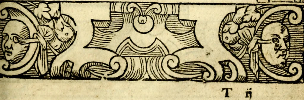 An illustration from Le pegme de Pierre Covstav, 1560, leaf 290