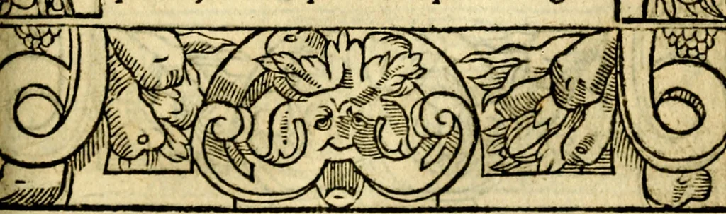 An illustration from Le pegme de Pierre Covstav, 1560, leaf 292