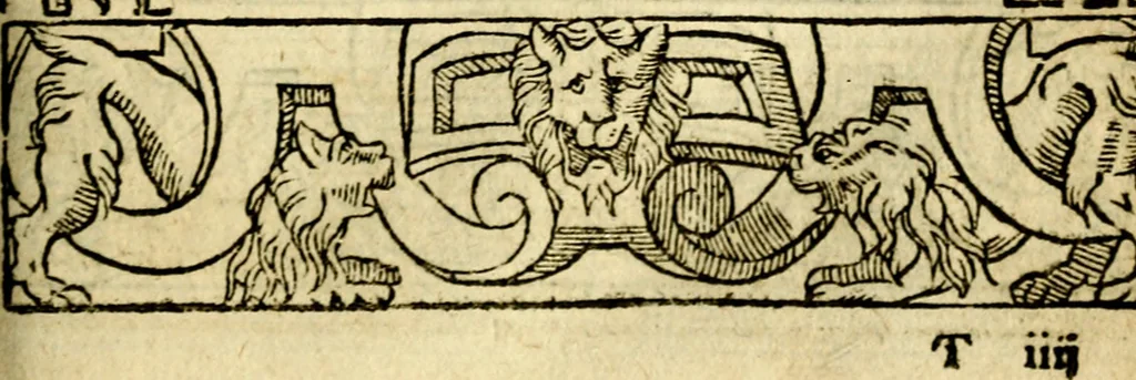 An illustration from Le pegme de Pierre Covstav, 1560, leaf 294