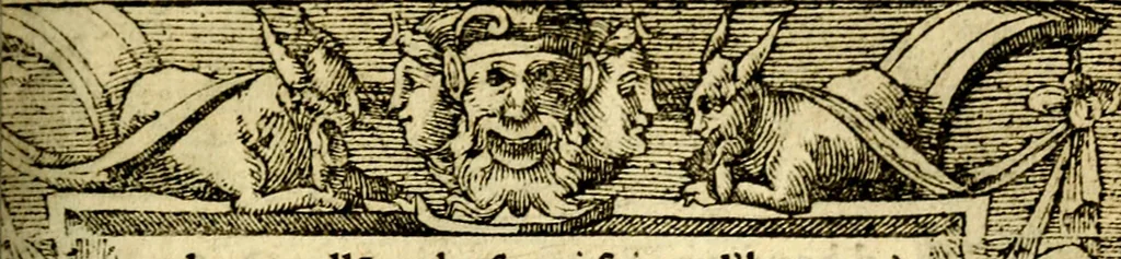 An illustration from Le pegme de Pierre Covstav, 1560, leaf 298