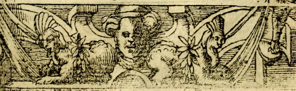 An illustration from Le pegme de Pierre Covstav, 1560, leaf 298