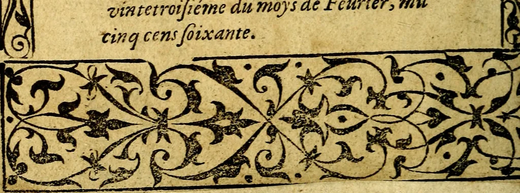 An illustration from Le pegme de Pierre Covstav, 1560, leaf 3