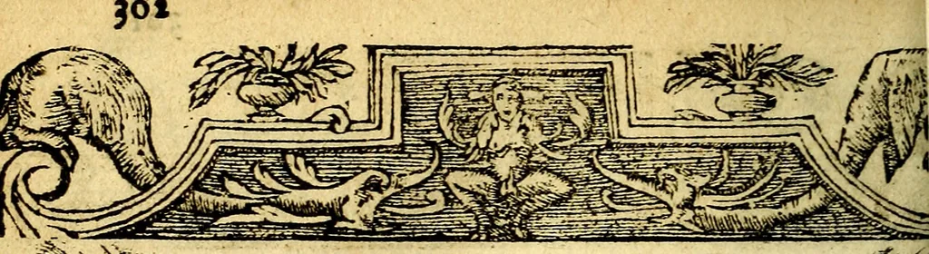 An illustration from Le pegme de Pierre Covstav, 1560, leaf 301