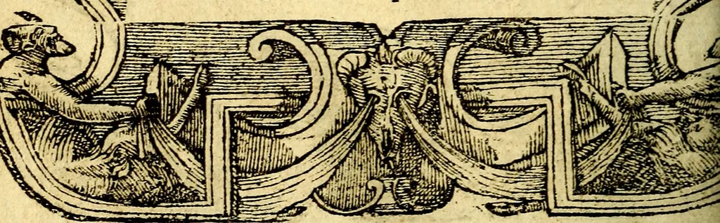 An illustration from Le pegme de Pierre Covstav, 1560, leaf 301