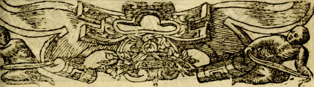 An illustration from Le pegme de Pierre Covstav, 1560, leaf 312