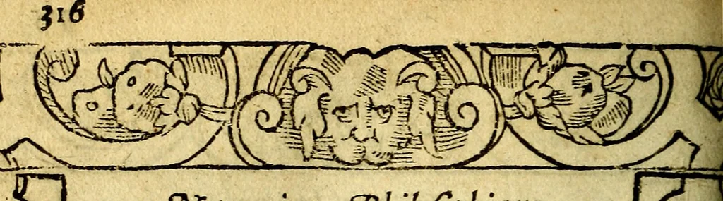 An illustration from Le pegme de Pierre Covstav, 1560, leaf 315