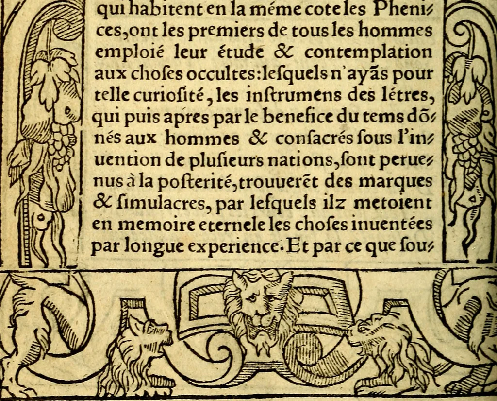 An illustration from Le pegme de Pierre Covstav, 1560, leaf 319