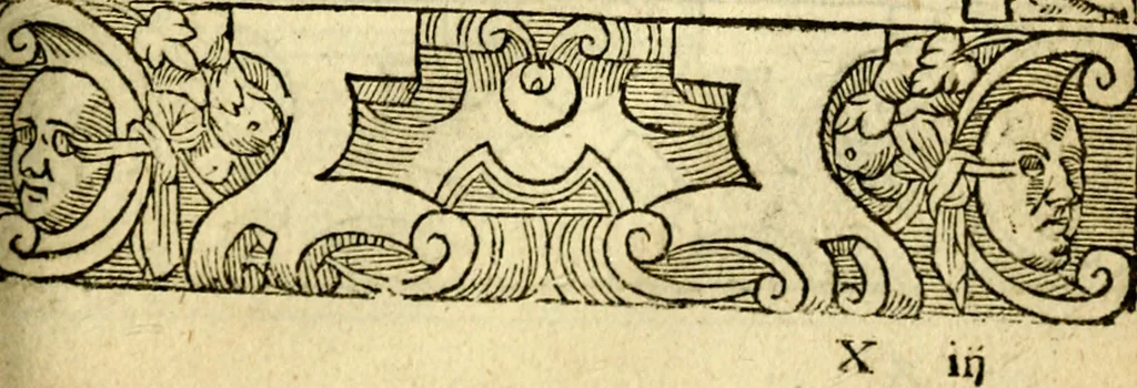 An illustration from Le pegme de Pierre Covstav, 1560, leaf 324