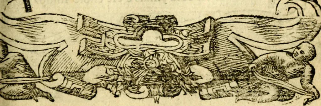 An illustration from Le pegme de Pierre Covstav, 1560, leaf 328