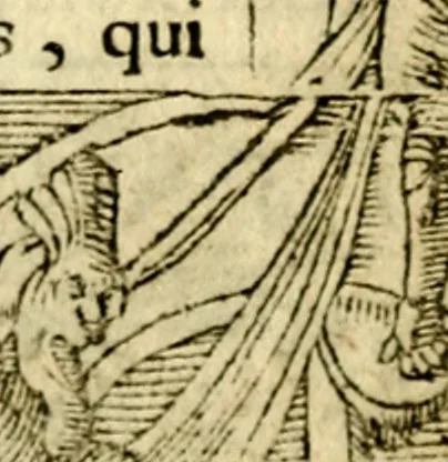 An illustration from Le pegme de Pierre Covstav, 1560, leaf 334