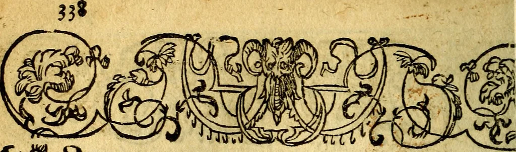 An illustration from Le pegme de Pierre Covstav, 1560, leaf 337