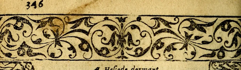An illustration from Le pegme de Pierre Covstav, 1560, leaf 345