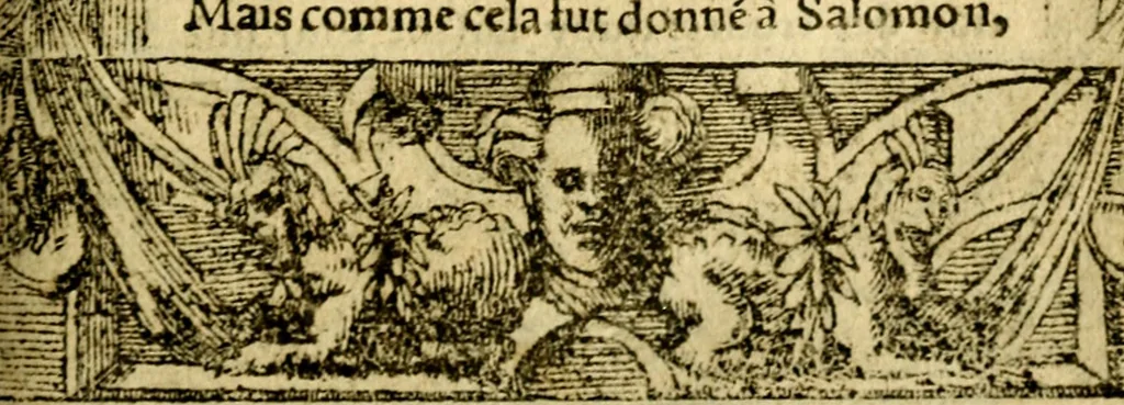 An illustration from Le pegme de Pierre Covstav, 1560, leaf 346