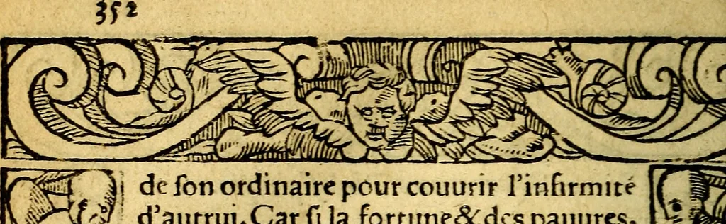 An illustration from Le pegme de Pierre Covstav, 1560, leaf 351