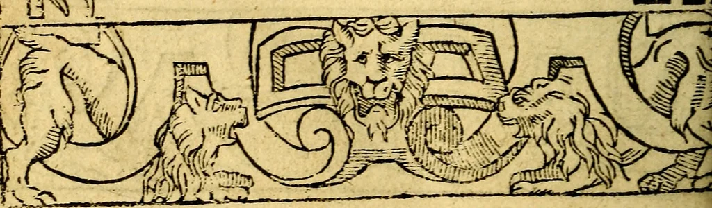 An illustration from Le pegme de Pierre Covstav, 1560, leaf 351