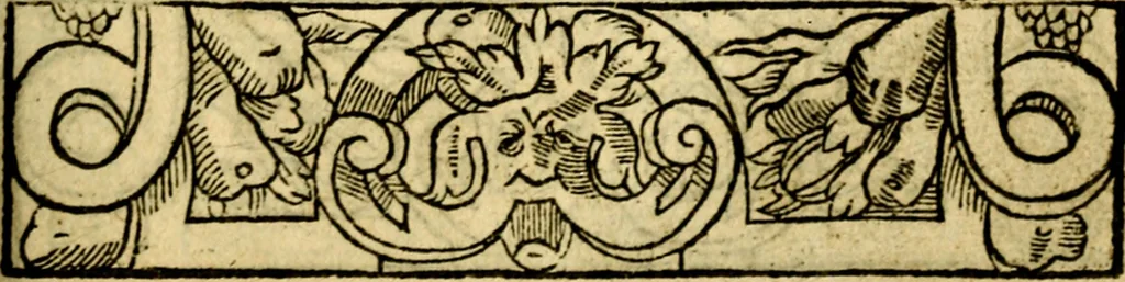 An illustration from Le pegme de Pierre Covstav, 1560, leaf 36