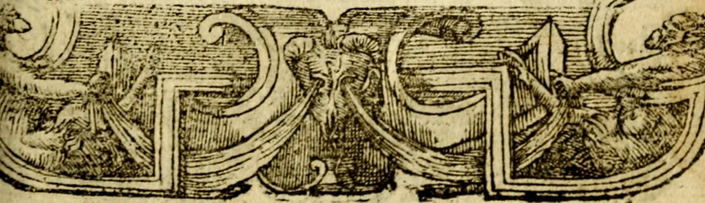 An illustration from Le pegme de Pierre Covstav, 1560, leaf 364