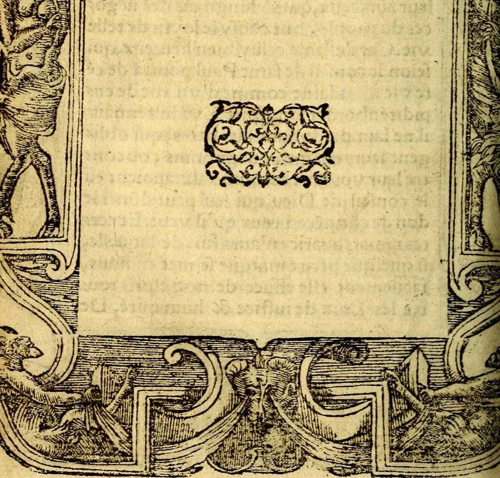 An illustration from Le pegme de Pierre Covstav, 1560, leaf 365