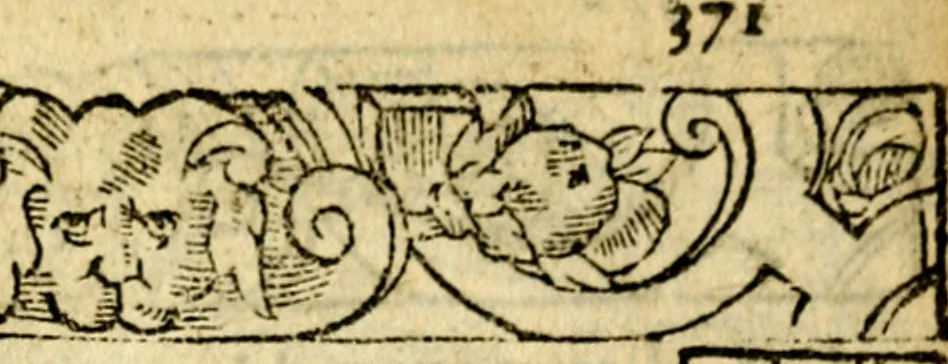 An illustration from Le pegme de Pierre Covstav, 1560, leaf 370