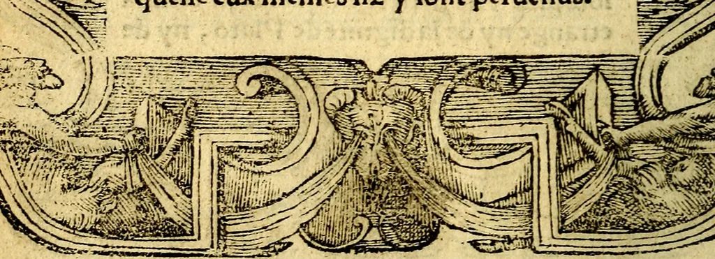 An illustration from Le pegme de Pierre Covstav, 1560, leaf 379
