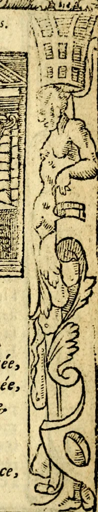 An illustration from Le pegme de Pierre Covstav, 1560, leaf 380