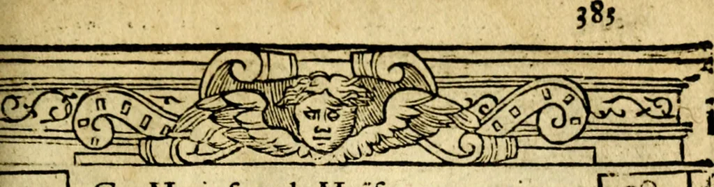 An illustration from Le pegme de Pierre Covstav, 1560, leaf 382