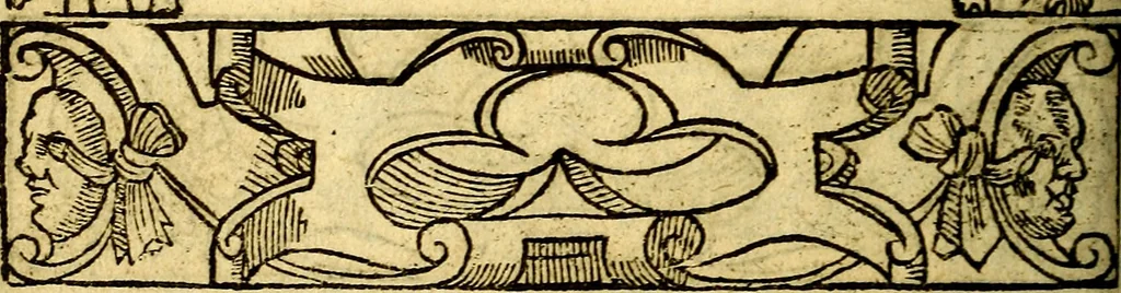 An illustration from Le pegme de Pierre Covstav, 1560, leaf 39