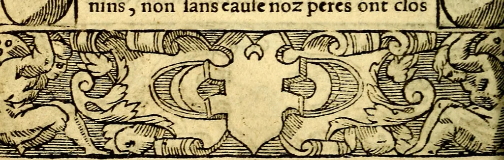An illustration from Le pegme de Pierre Covstav, 1560, leaf 395