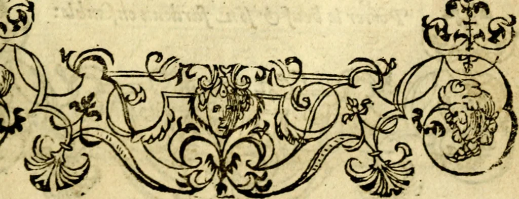 An illustration from Le pegme de Pierre Covstav, 1560, leaf 396