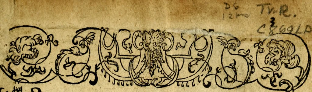 An illustration from Le pegme de Pierre Covstav, 1560, leaf 4