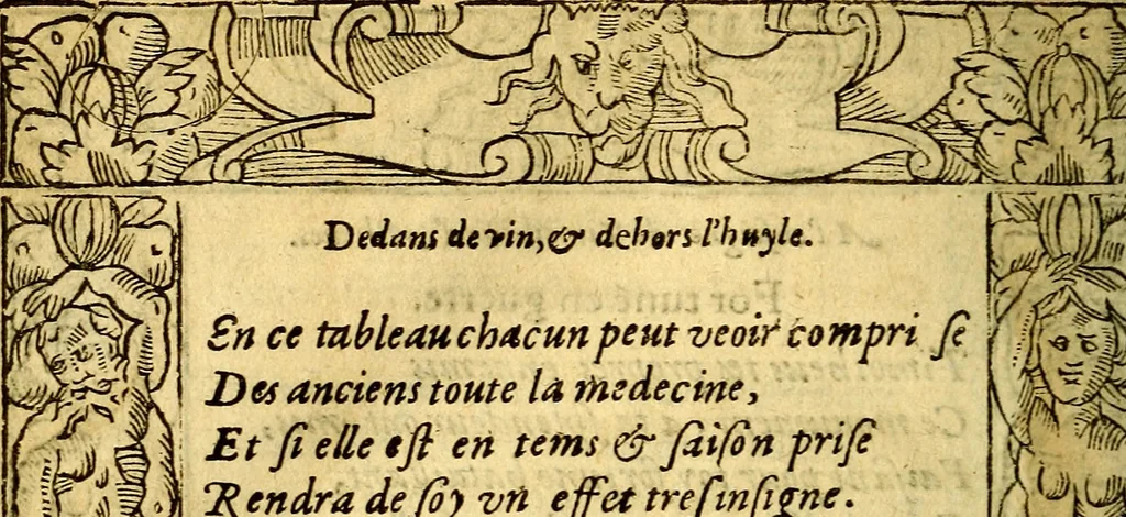 An illustration from Le pegme de Pierre Covstav, 1560, leaf 409