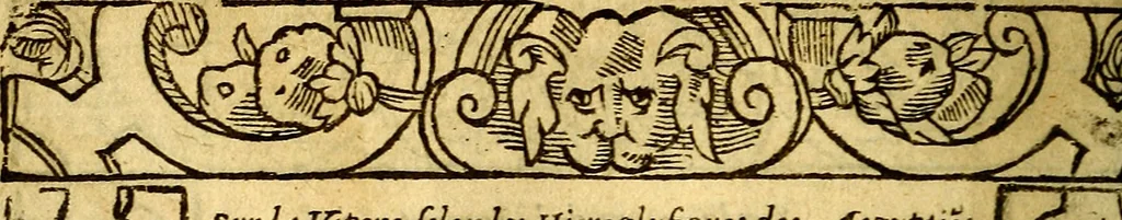 An illustration from Le pegme de Pierre Covstav, 1560, leaf 411