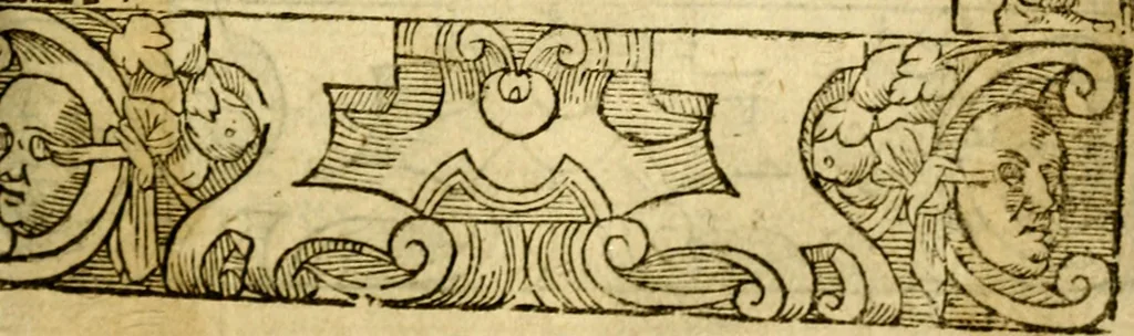 An illustration from Le pegme de Pierre Covstav, 1560, leaf 414