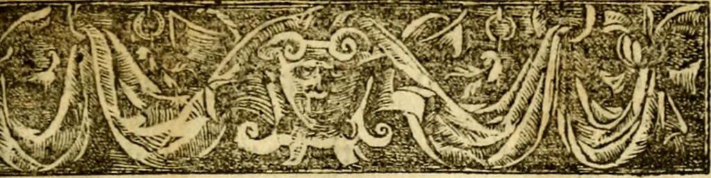 An illustration from Le pegme de Pierre Covstav, 1560, leaf 416