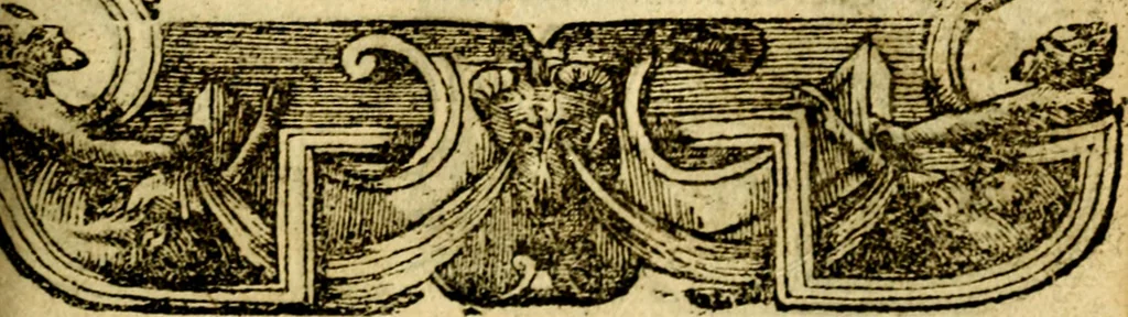 An illustration from Le pegme de Pierre Covstav, 1560, leaf 42