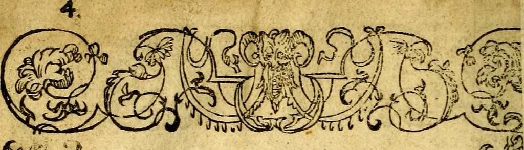 An illustration from Le pegme de Pierre Covstav, 1560, leaf 5
