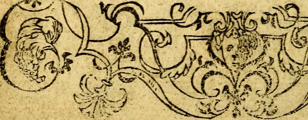 An illustration from Le pegme de Pierre Covstav, 1560, leaf 5