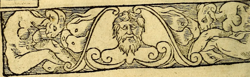 An illustration from Le pegme de Pierre Covstav, 1560, leaf 51